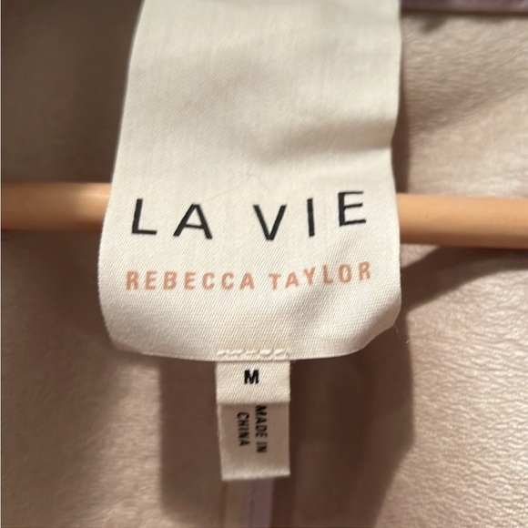 REBECCA TAYLOR LA VIE NWOT LEOPARD COAT SIZE-M - Picture 8 of 8